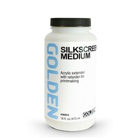 Golden Silkscreen Medium 473Ml Jar
