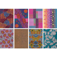 Pattern Paper A4 40s  Contemporary Australian Indigenous