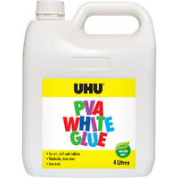 UHU PVA White Glue 4 litre